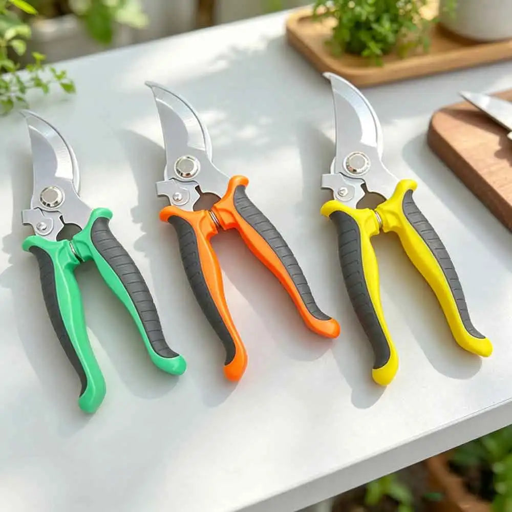 Professional Garden Pruning Shears – Stainless Steel Branch Trimmer Garden Pruning Shears QXL
