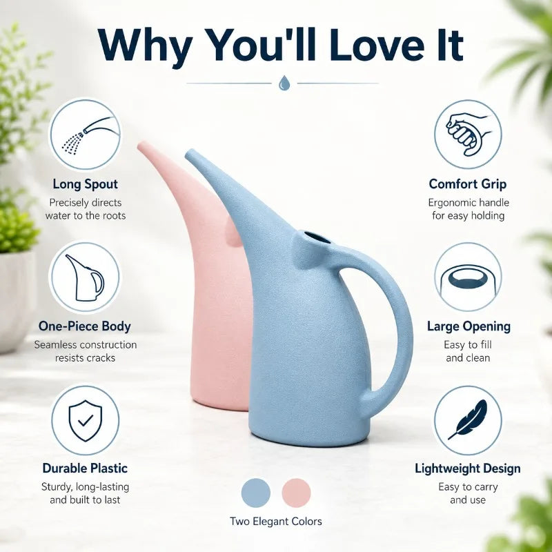 Long Spout Watering Can for Indoor Plants & Succulents Watering Can QXL