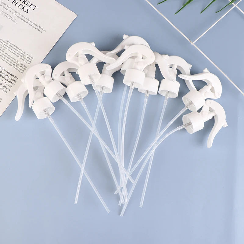 10-Pack 28-410 Mini Trigger Sprayer Heads with Dip Tube Trigger Sprayer Head QXL 7x6 White
