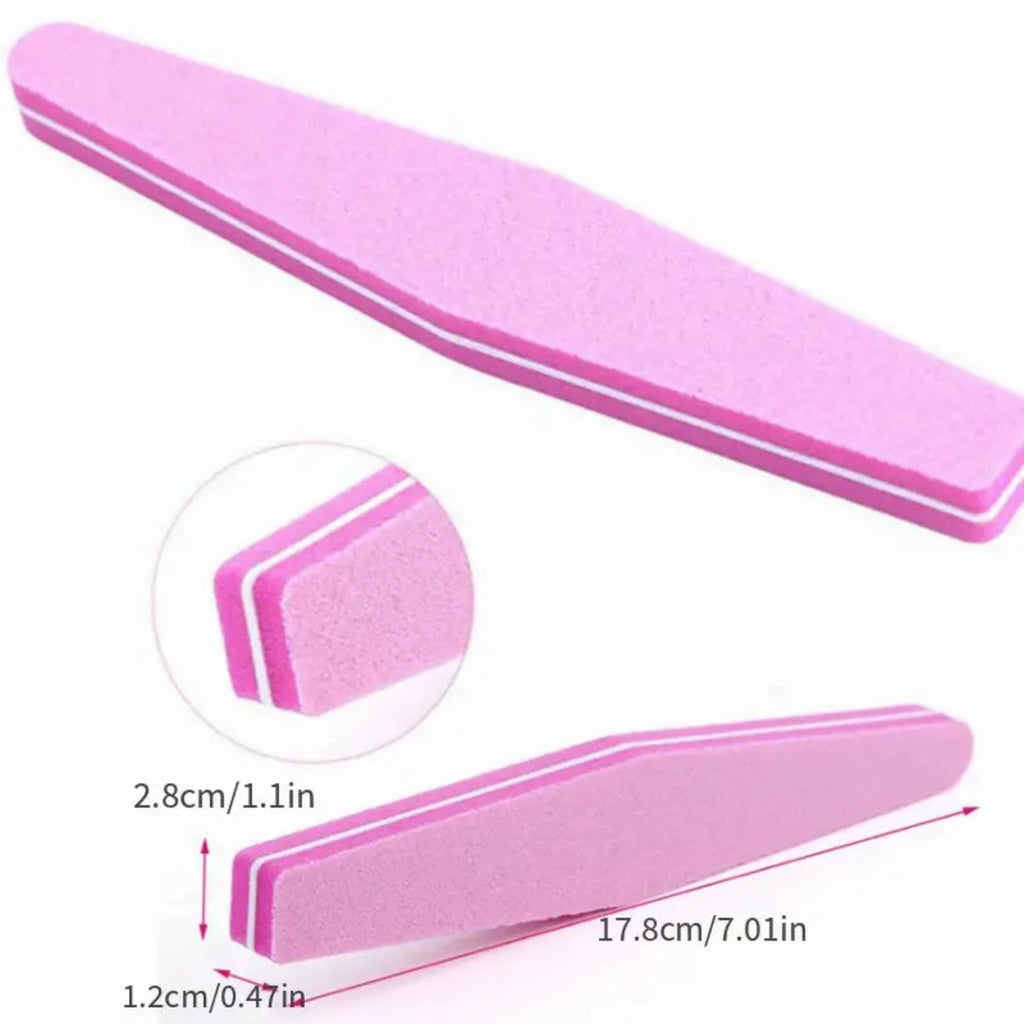 3-Piece Manicure Set | Nail File, Buffer & Pedicure Kit Manicure Pedicure Set QXL
