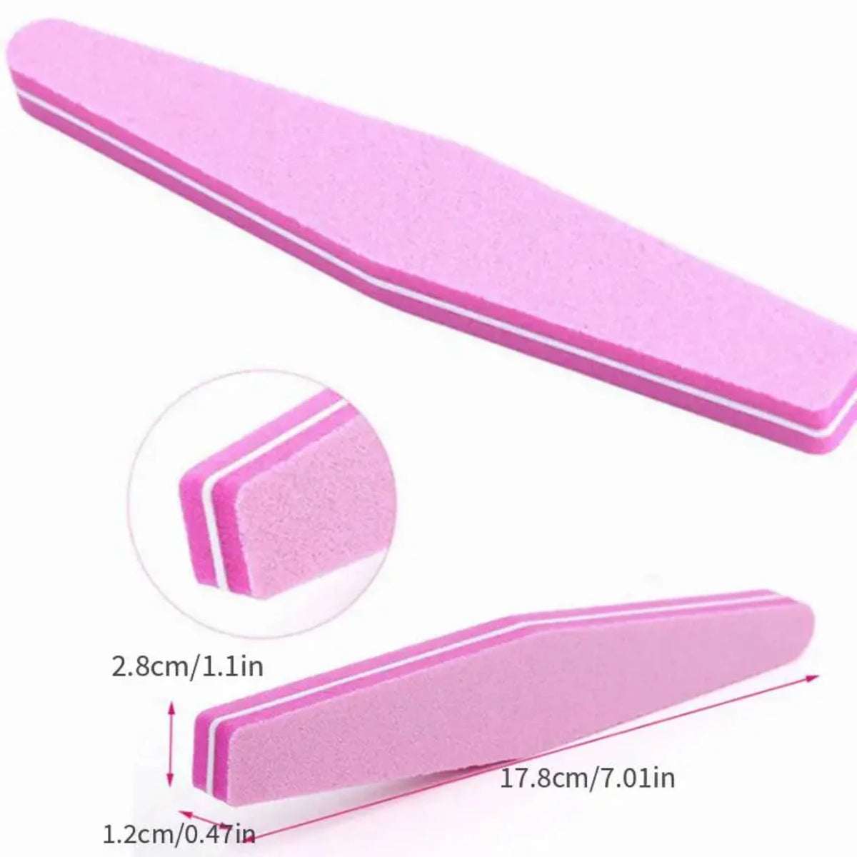 3-Piece Manicure Set | Nail File, Buffer & Pedicure Kit Manicure Pedicure Set QXL