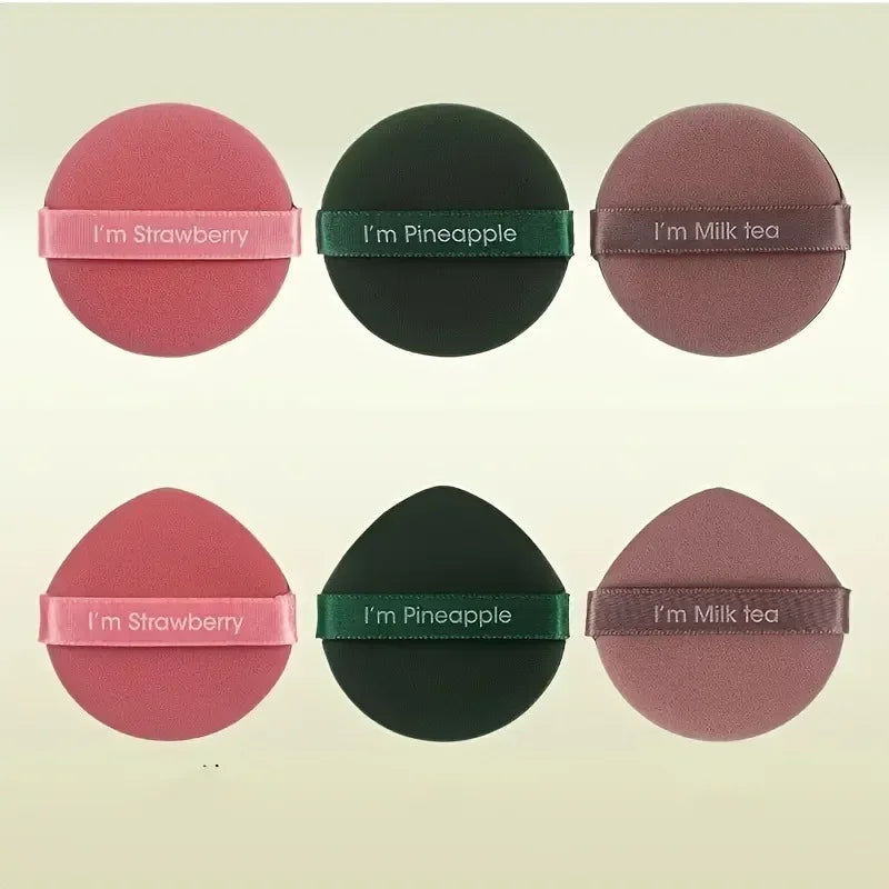 7-Pack Air Cushion Makeup Sponge Puffs | Wet & Dry Foundation Makeup Sponge Puffs QXL