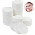 100-Pack Soft Cotton Makeup Remover Pads | Face, Eye & Nail Cotton Cleansing Pads QXL Default Title