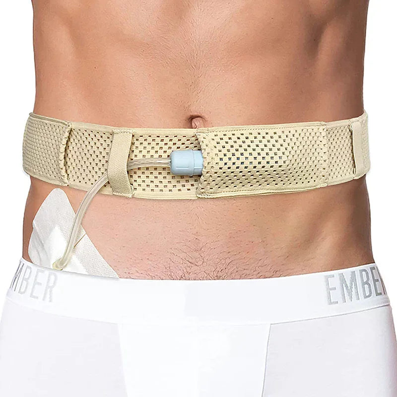 Adjustable Catheter Fixation Belt | Abdominal Support S–L Catheter Fixation Belt QXL