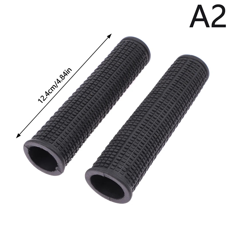 Non-Slip Rubber Mountain Bike Handlebar Grips | 1 Pair Bike Handlebar Grips QXL A2