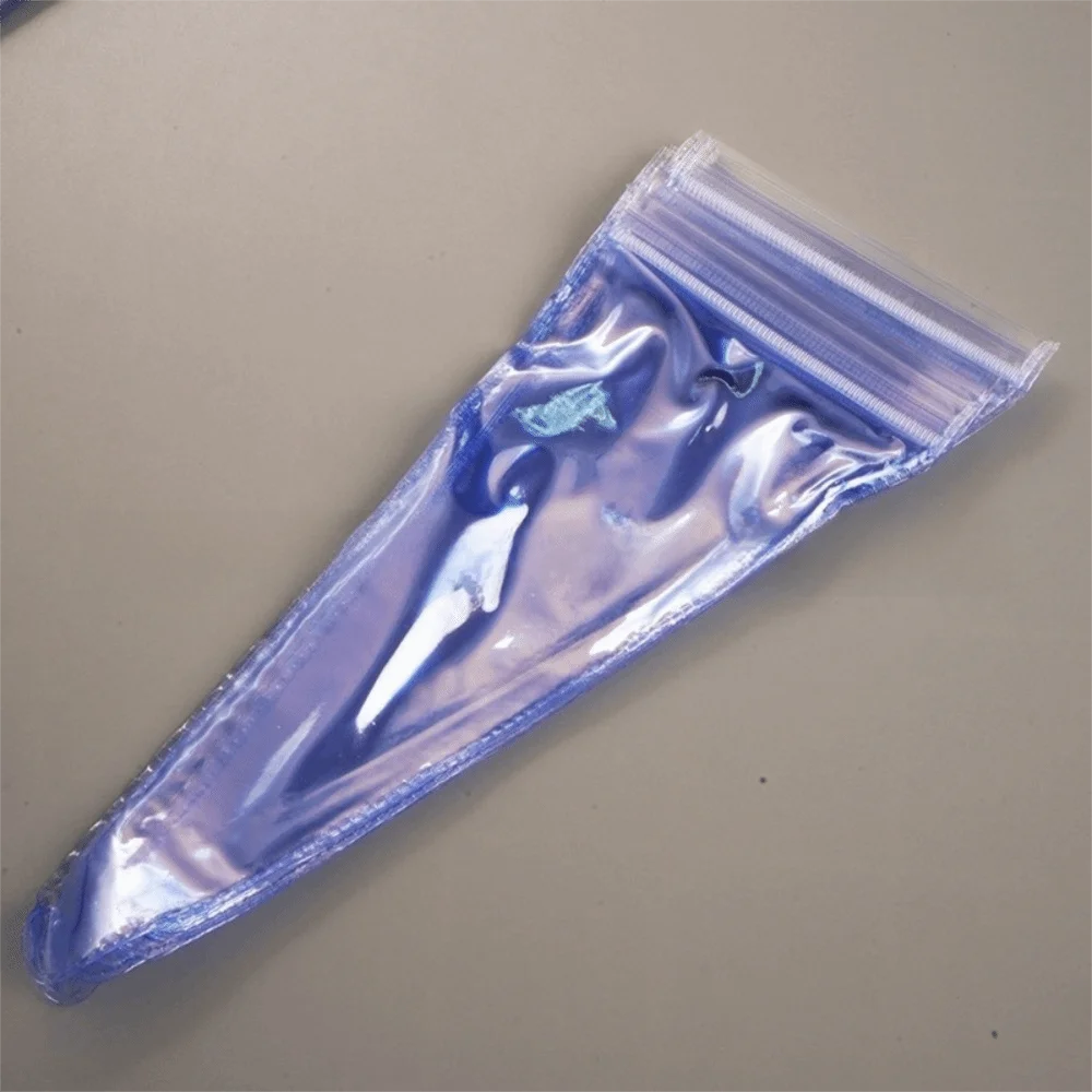 10-Pack PVC Hair Scissor Sleeves | Waterproof Self-Sealing Bags Scissor Protective Sleeves QXL