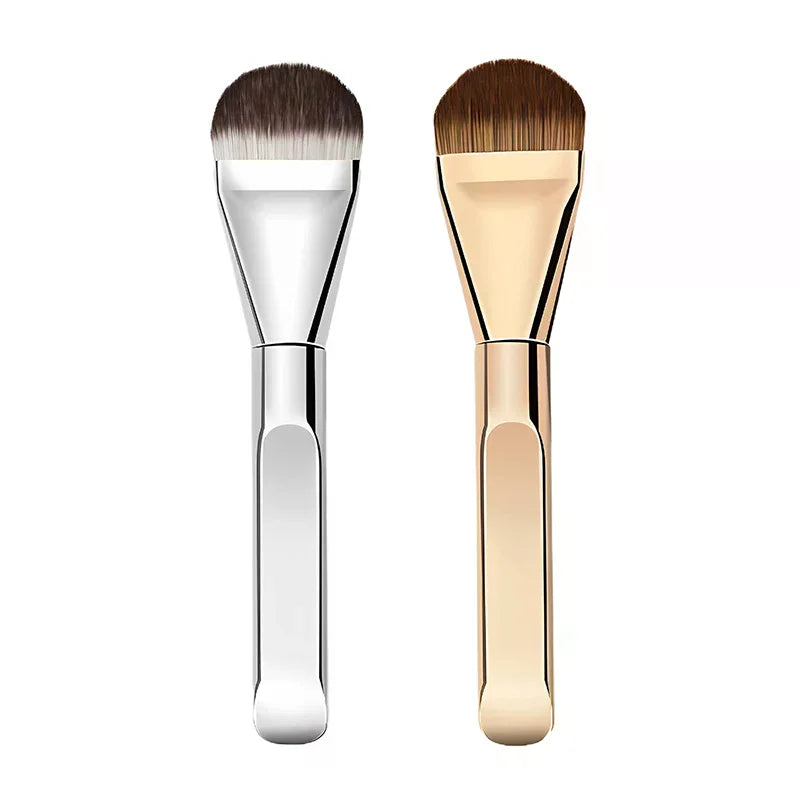 Flat Head Foundation Brush – Synthetic, Portable & Easy Clean Foundation Makeup Brush QXL