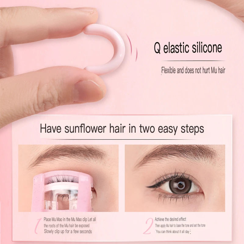 Portable Segmented Eyelash Curler | Long-Lasting Lash Lift Eyelash Curler QXL