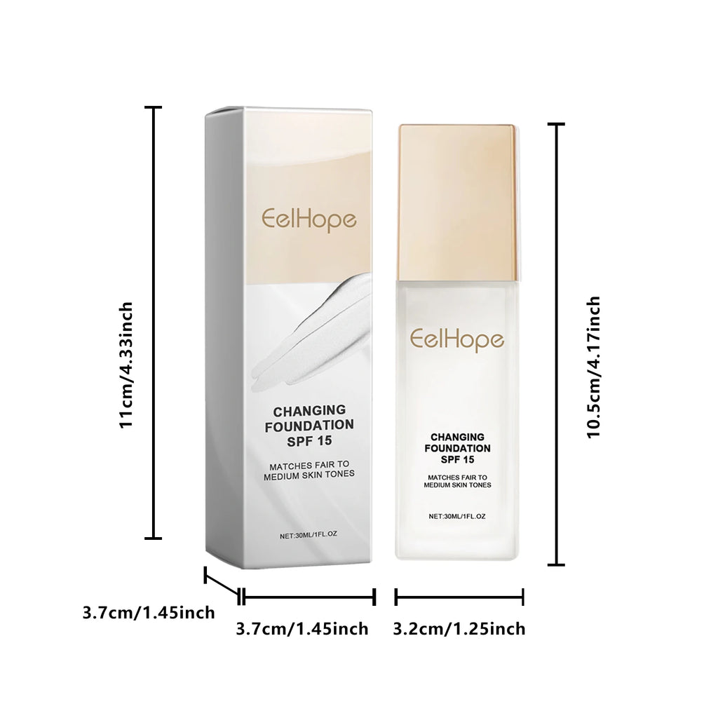 Hydrating Liquid Foundation & Concealer – Waterproof, All Skin Liquid Foundation QXL