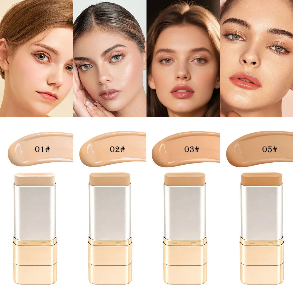 TVLV Double-Ended Concealer Foundation Cream | Long-Lasting Concealer Foundation Cream QXL