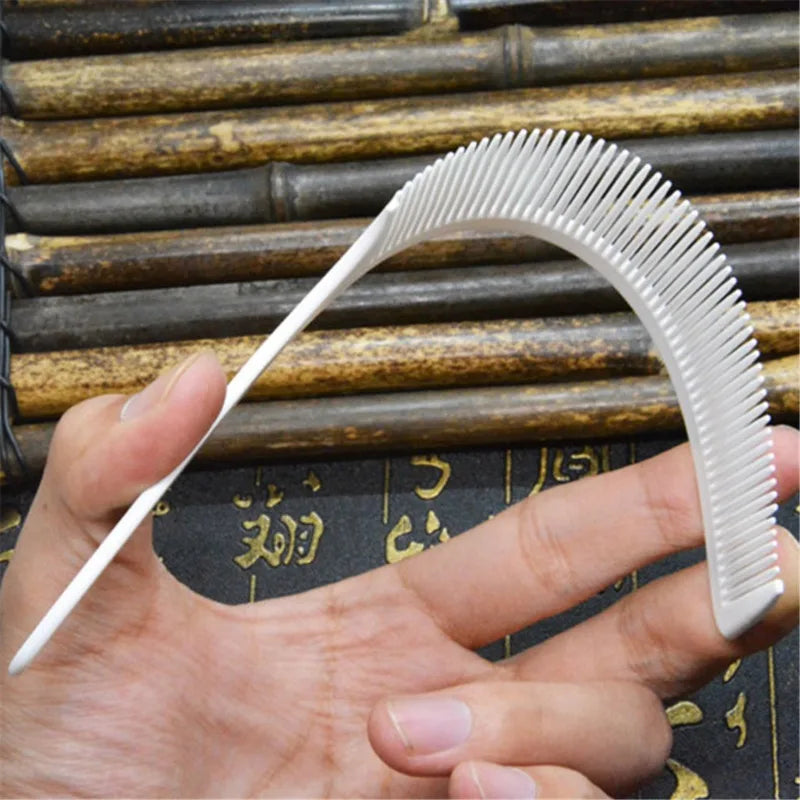 Heat Resistant Antistatic Carbon Cutting Comb | Barber Salon Hair Cutting Comb QXL