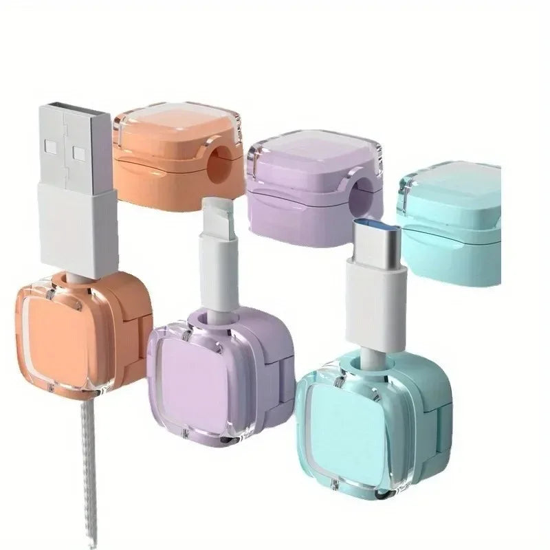 Magnetic Cable Clip Holder | Desk & Car Cord Organizer Cable Clip Organizer QXL