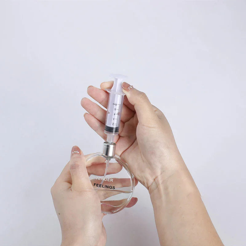 2-Pc Perfume Refill Dispenser & Syringe Set | Cosmetic Tool Perfume Refill Tool QXL