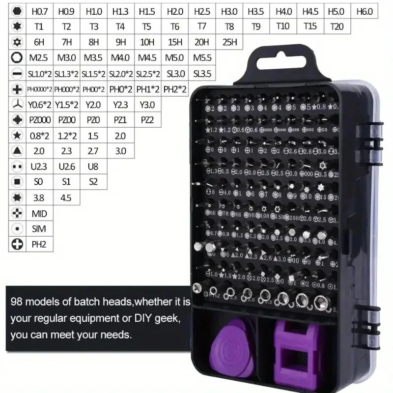 Precision Screwdriver Set | Torx Triwing Bits Repair Kit Precision Screwdriver Set QXL