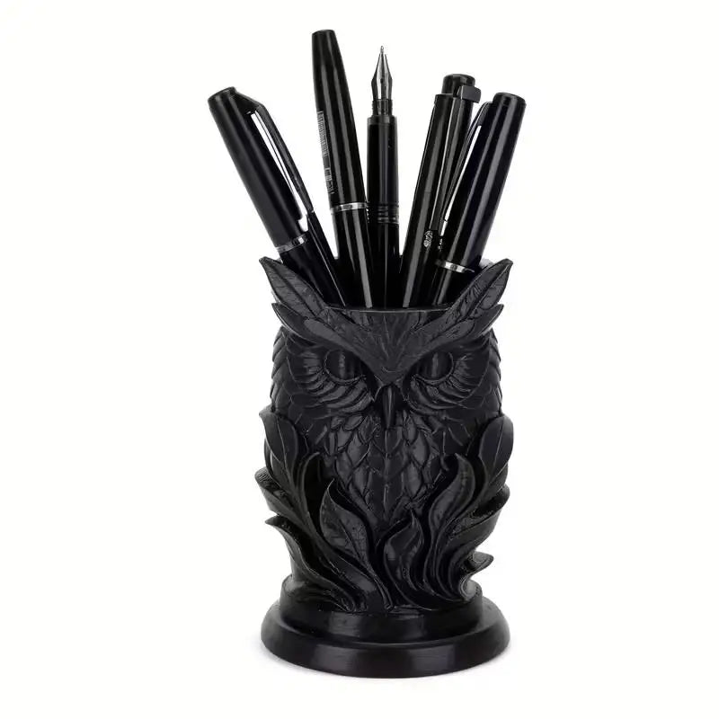 Nordic Owl Pen Holder Vase | Minimalist Desk Organizer Desk Organizer Vase QXL
