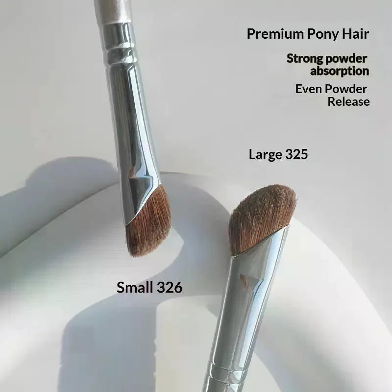 YOVIP 2-Pack Sickle Nose Contour Brush | Soft Synthetic Bristles Nose Contour Brush QXL