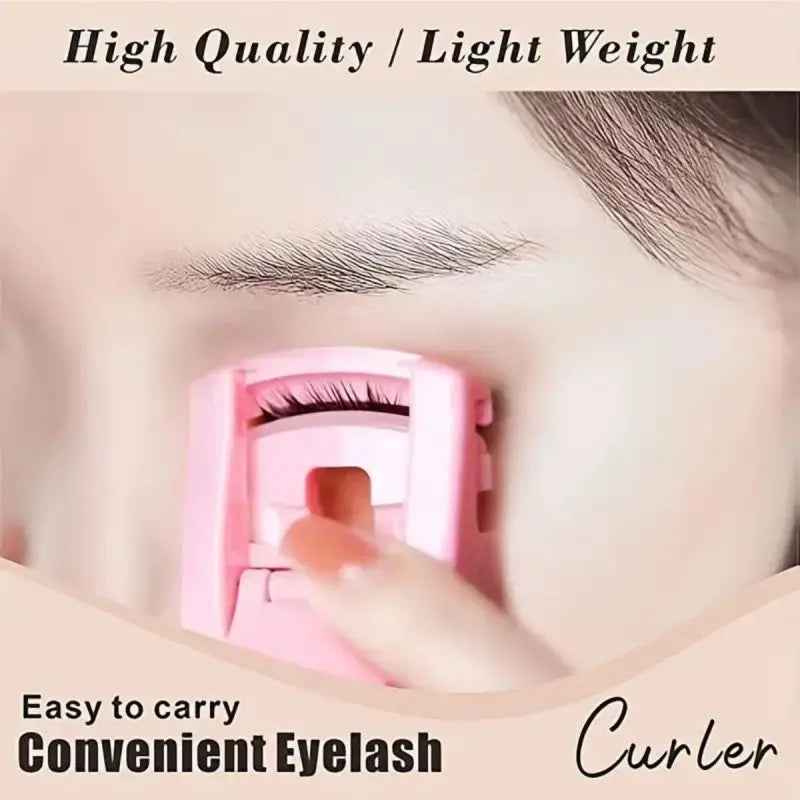 Portable Black Eyelash Curler for Men & Women | PVC Tool Eyelash Curler QXL
