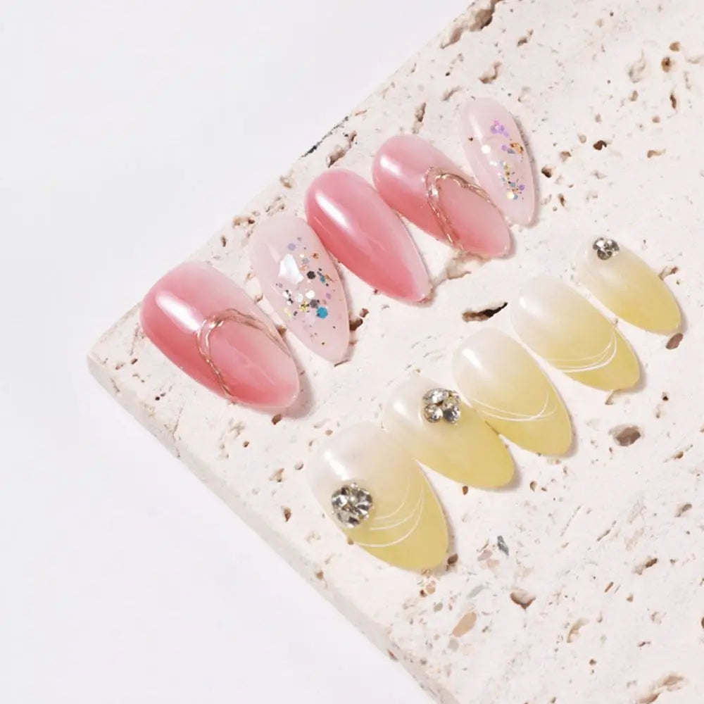 420pc Matte Ultra-Thin Almond False Nail Tips | Y2K Style False Nail Tips QXL