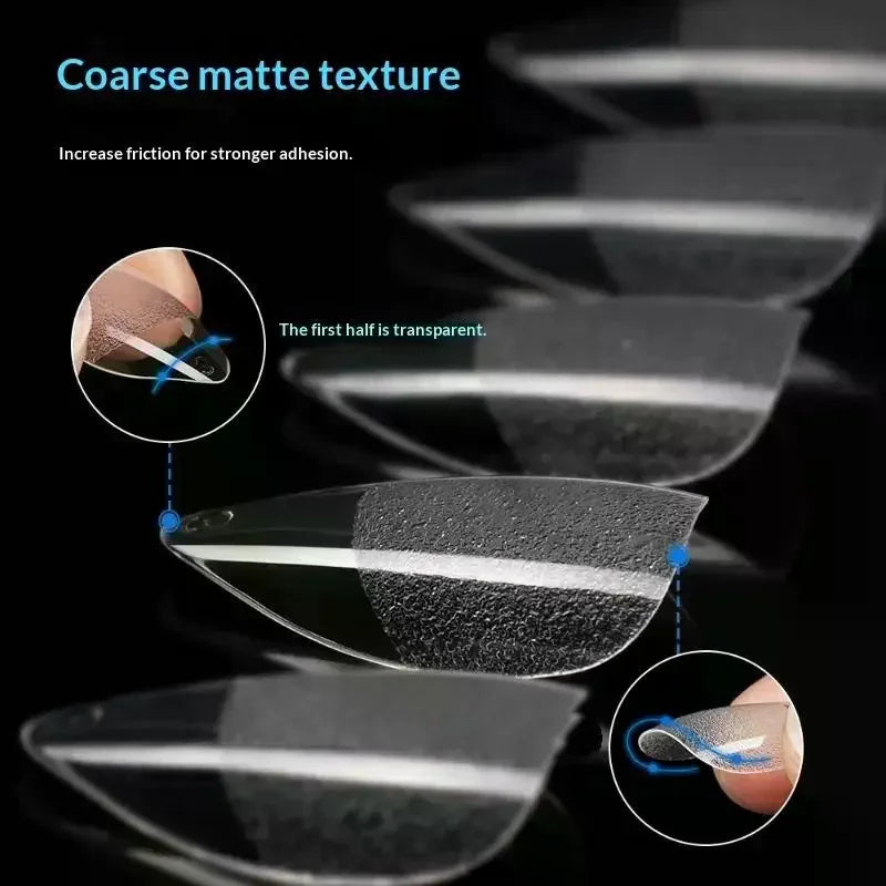 120-Pc Short Soft Gel Nail Tips – ABS Resin Artificial Caps Soft Gel Nail Tips QXL