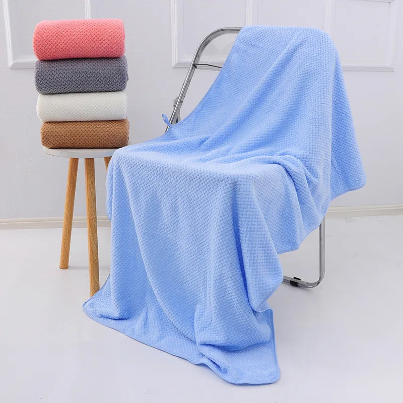 Women's Wearable Microfiber Bath Towel Wrap 140×70cm Wearable Bath Towel QXL