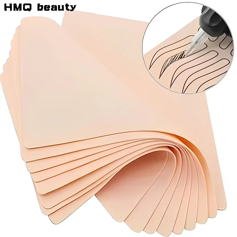 Silicone Tattoo Practice Skin | Double-Sided Microblading Training Tattoo Practice Skin QXL