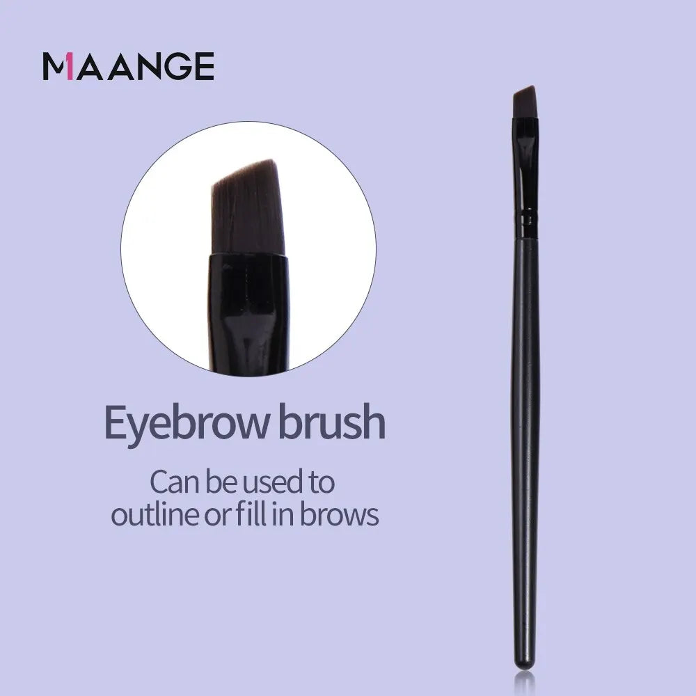 MAANGE 6-Piece Eye Makeup Brush Kit – Eyeshadow & Eyeliner Eye Makeup Brush Set QXL