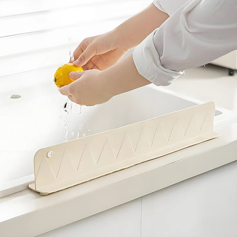 Silicone Sink Splash Guard with Suction Cups | Kitchen & Bath Sink Splash Guard QXL