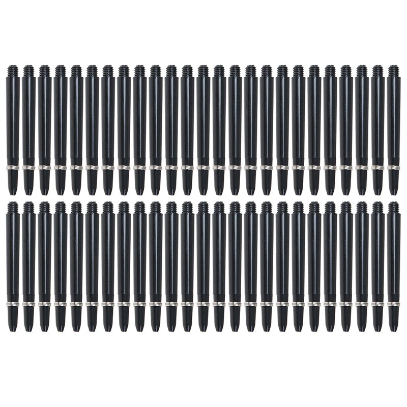 50-Pack Nylon Dart Shafts 48mm 2BA Stems & Protection Rings Dart Shafts & Stems QXL