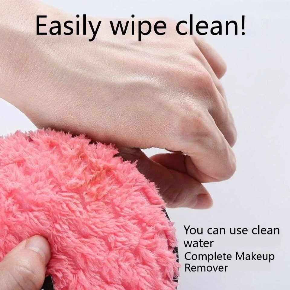 4-Pack Washable Microfiber Makeup Remover Pads & Cloths Makeup Remover Pads QXL