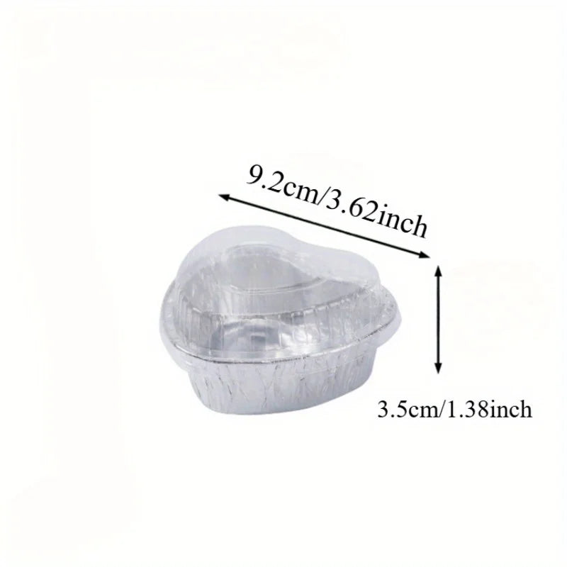Large Aluminum Foil Baking Cups | Non-Stick Disposable Cupcake Disposable Baking Cups QXL