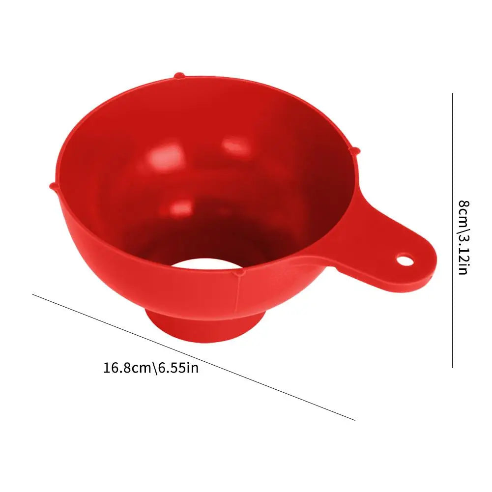 Plastic Wide Mouth Funnel for Canning Jars & Supplements Kitchen Funnel QXL