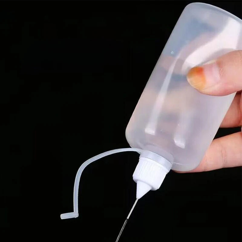 Needle Tip Squeeze Bottles 5–100ml | Glue & Oil Applicator Needle Tip Applicator Bottle QXL