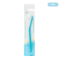 Single-Tuft Interdental Brush – Soft Bristle Oral Care (1/3/5 Pk) Interdental Toothbrush QXL Blue 1pc