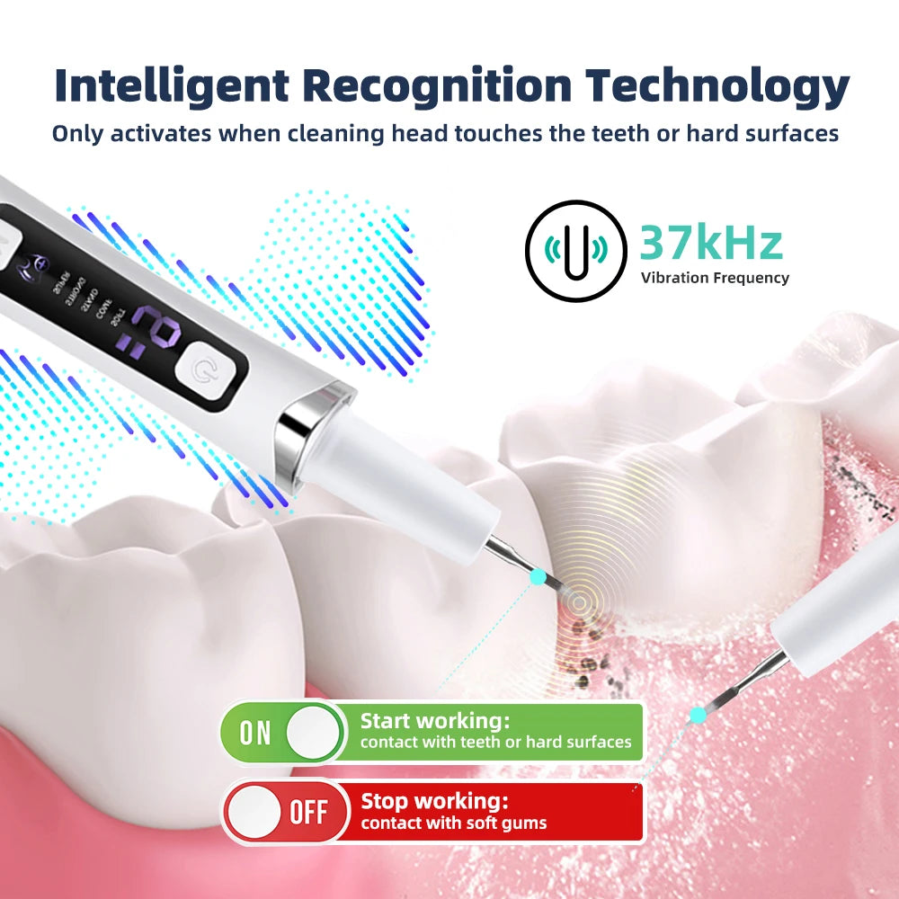Ultrasonic Dental Scaler – Plaque & Tartar Remover Set Ultrasonic Dental Scaler QXL