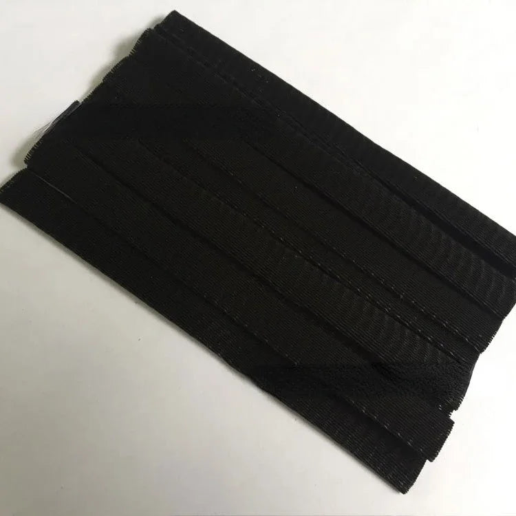 50-Pack Colorful Makeup Brush Mesh Protector Covers Brush Protector Covers QXL Black 50pcs