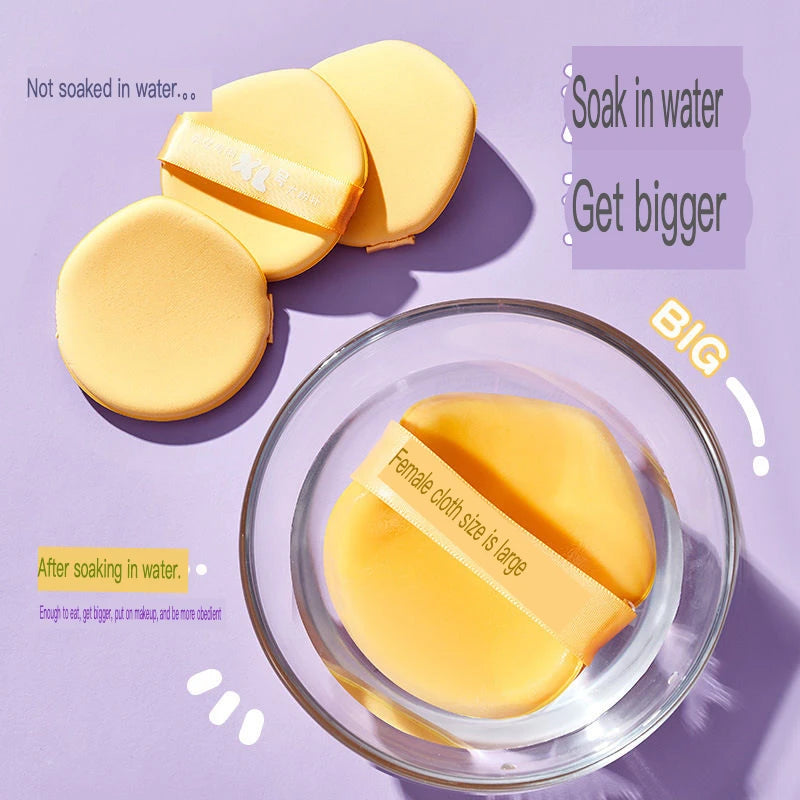 Large Soft Powder Puff Sugar Design | Air Cushion Foundation Cosmetic Powder Puff QXL