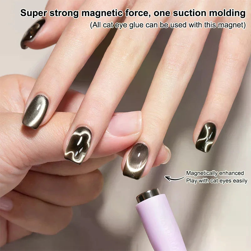 4-in-1 Cat Eye Nail Magnet Stick | UV/LED Gel Polish Tool Nail Art Magnet QXL
