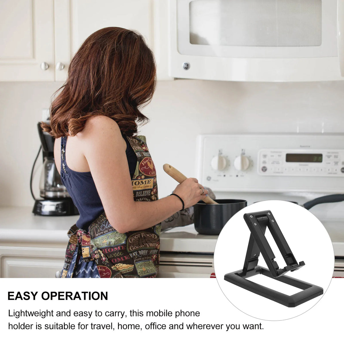 Foldable Phone Stand | Adjustable Angle Desktop Mobile Holder Phone Stand QXL