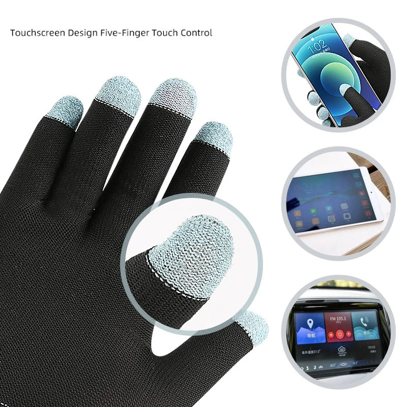 Touchscreen Winter Gaming Gloves | All-Finger Touch Sensitive Touchscreen Winter Gloves QXL