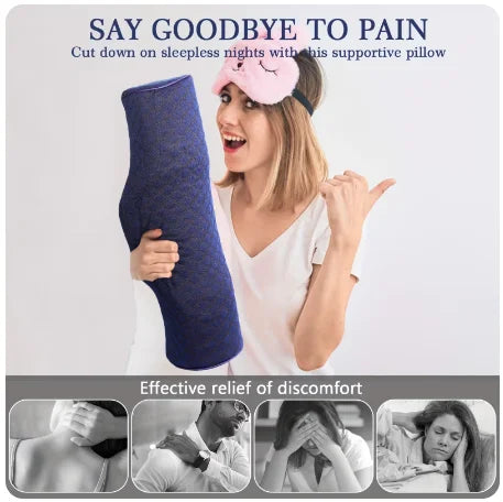 Memory Foam Neck Pillow | Cervical Support, Breathable Cover Memory Foam Pillow QXL