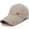 Unisex Snapback Baseball Cap | Long Brim Sun Hat for Golf Snapback Baseball Cap QXL Khaki one size