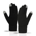 Winter Touchscreen Gloves | Windproof Cycling Ski Fishing Winter Sports Gloves QXL 1Pair Black M