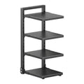 Adjustable Multi-Layer Under Sink Pot & Pan Organizer Rack Kitchen Storage Rack QXL black 7 3