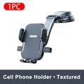 360° Car Dashboard Phone Mount | Universal GPS Holder 3–7" Car Phone Mount QXL Textured Type