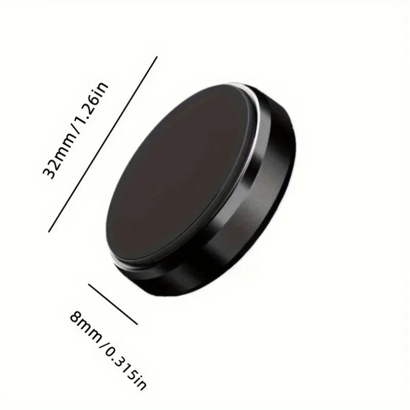 Magnetic Car Phone Mount | Round Air Vent Holder – Black Car Phone Mount QXL