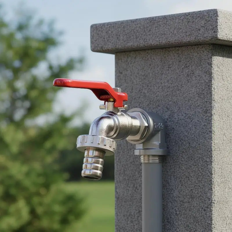 Zinc Alloy Garden Bibcock | Outdoor Balcony Faucet Tap Garden Bibcock Faucet QXL Default Title