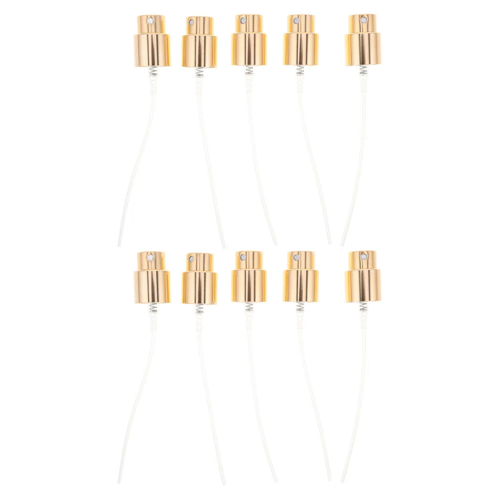 10-Pack Fine Mist Perfume Spray Pump Tops | 15mm Replacement Spray Pump Replacement QXL