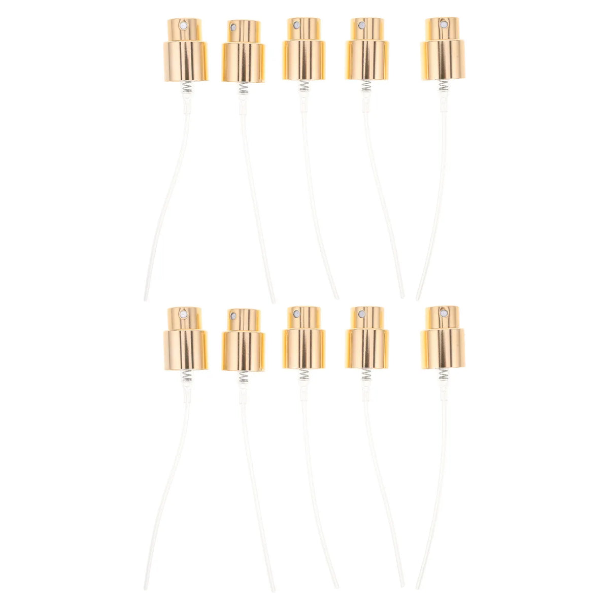 10-Pack Fine Mist Perfume Spray Pump Tops | 15mm Replacement Spray Pump Replacement QXL
