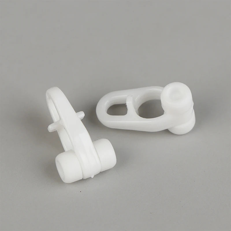 50-Pack Curtain Rail Sliding Wheel Hooks | Universal Track Sliders Curtain Track Hooks QXL