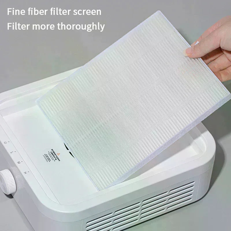 Nail Dust Collector Replacement Filter | Vacuum Cleaner Screen Nail Dust Filter QXL